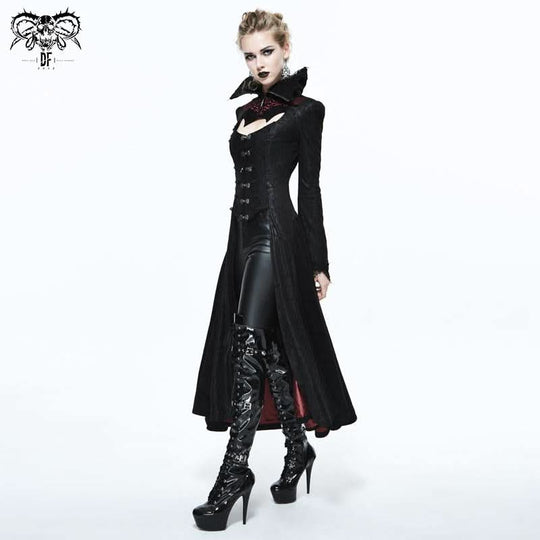 Vesper Red Velvet Shorts by Devil Fashion