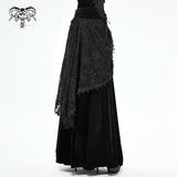 'Autumn Waltz' Gothic Velvet Skirt